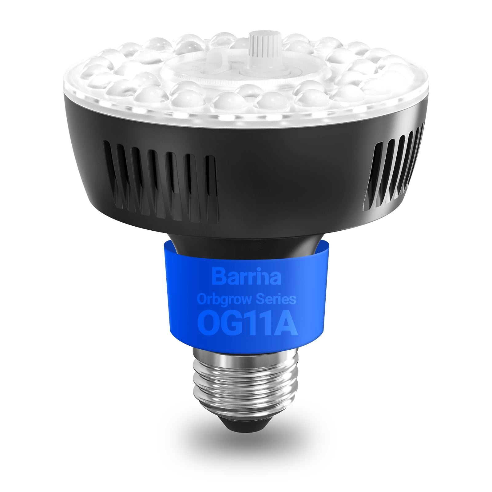 Barrina Orbgrow 11W LED Grow Light Bulb 5000K | Full Spectrum, Dimmable, Timer & E26 Base | OG11A (Black) product photo from Barrina Led