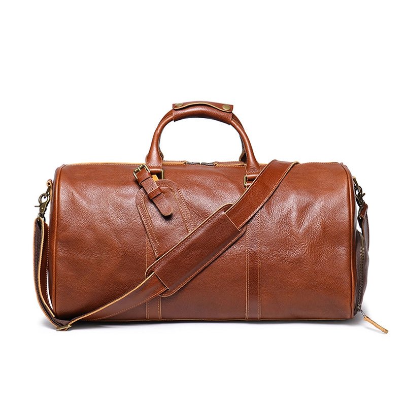 Vintage Glamour Leather Duffle Bag product photo from Lukecase