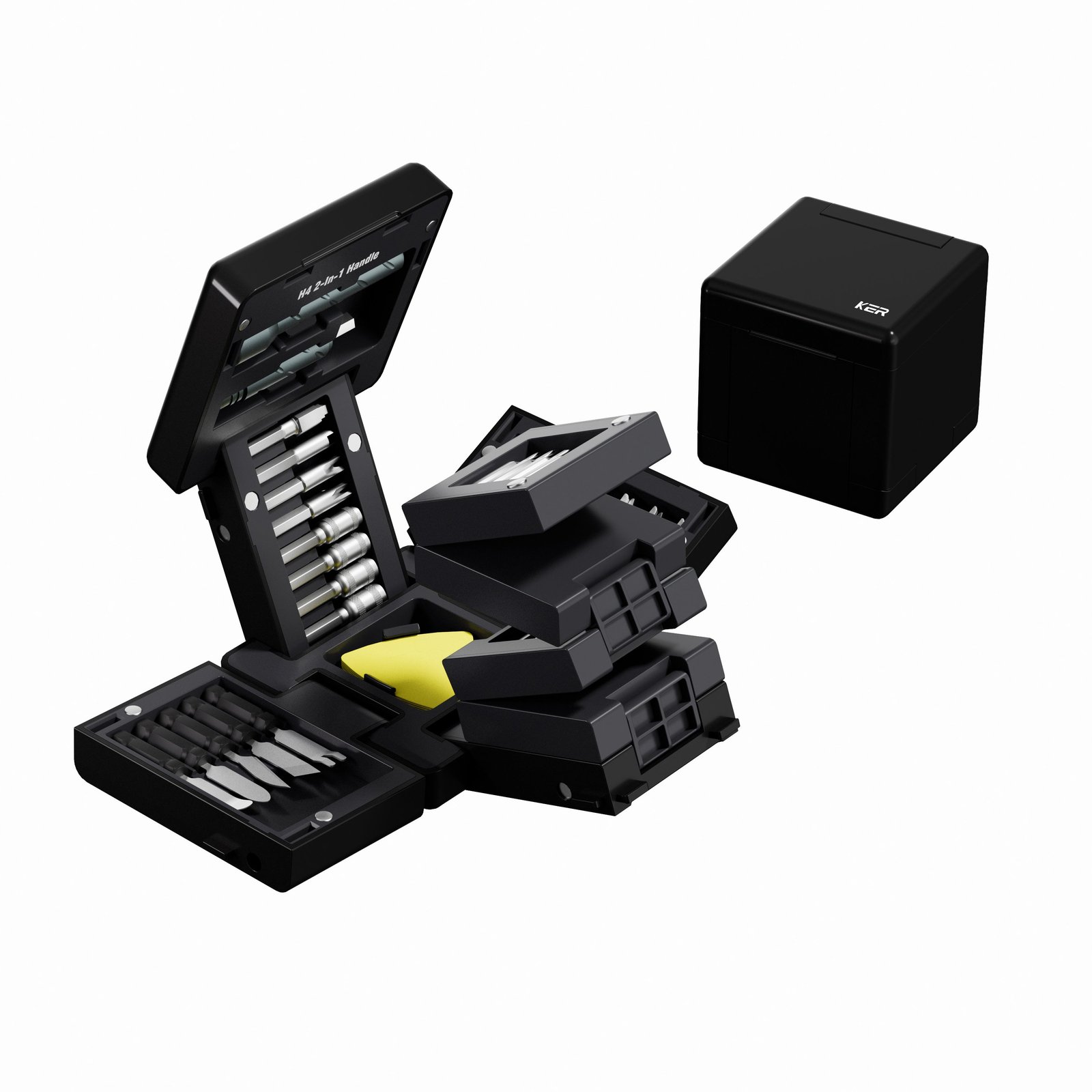KER Tools CubeFIX 55-in-1 Tool Cube Home & Precision Magnetic Toolkit product photo from Ker Tools