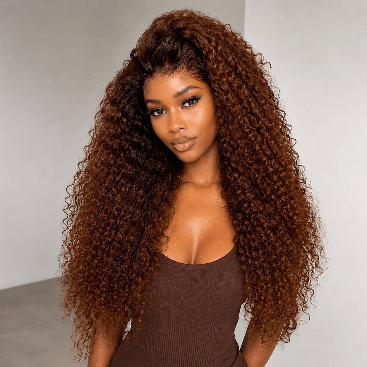 300 250 Density Put On And Go Glueless Spanish Curly 13X4 Lace Front Pre Plucked 100 Human Hair Wig Subscriber Exclusive... product photo from Geetahair