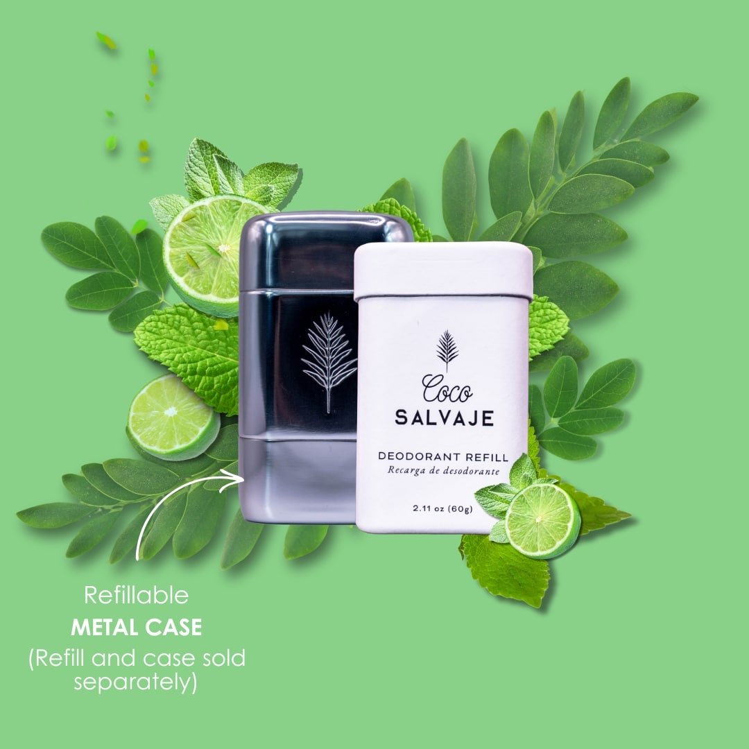 Fusión cítrica y herbal inspirada en el Caribe. Desodorante sólido para una protección fresca y prolongada. product photo from Cocosalvaje