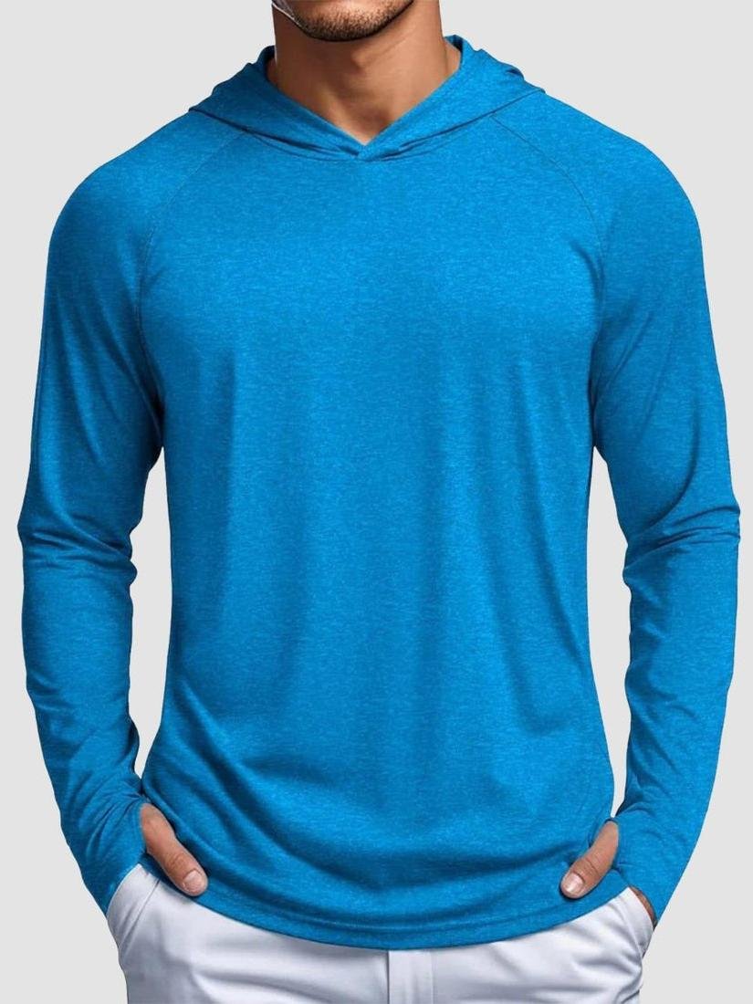 Mens Upf 50 Sun Protection Hoodies With Thumb Holes product photo from Tacvasen