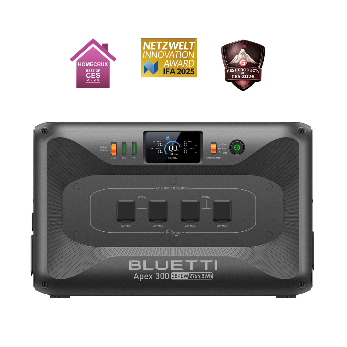 Apex 300 Home Battery Backup product photo from Bluettipower