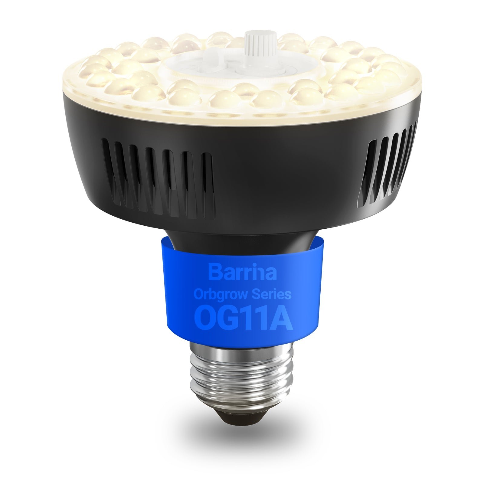 Barrina Orbgrow 11W LED Grow Light Bulb 4000K | Full Spectrum, Dimmable, Timer & E26 Base | OG11A (Black) product photo from Barrina Led