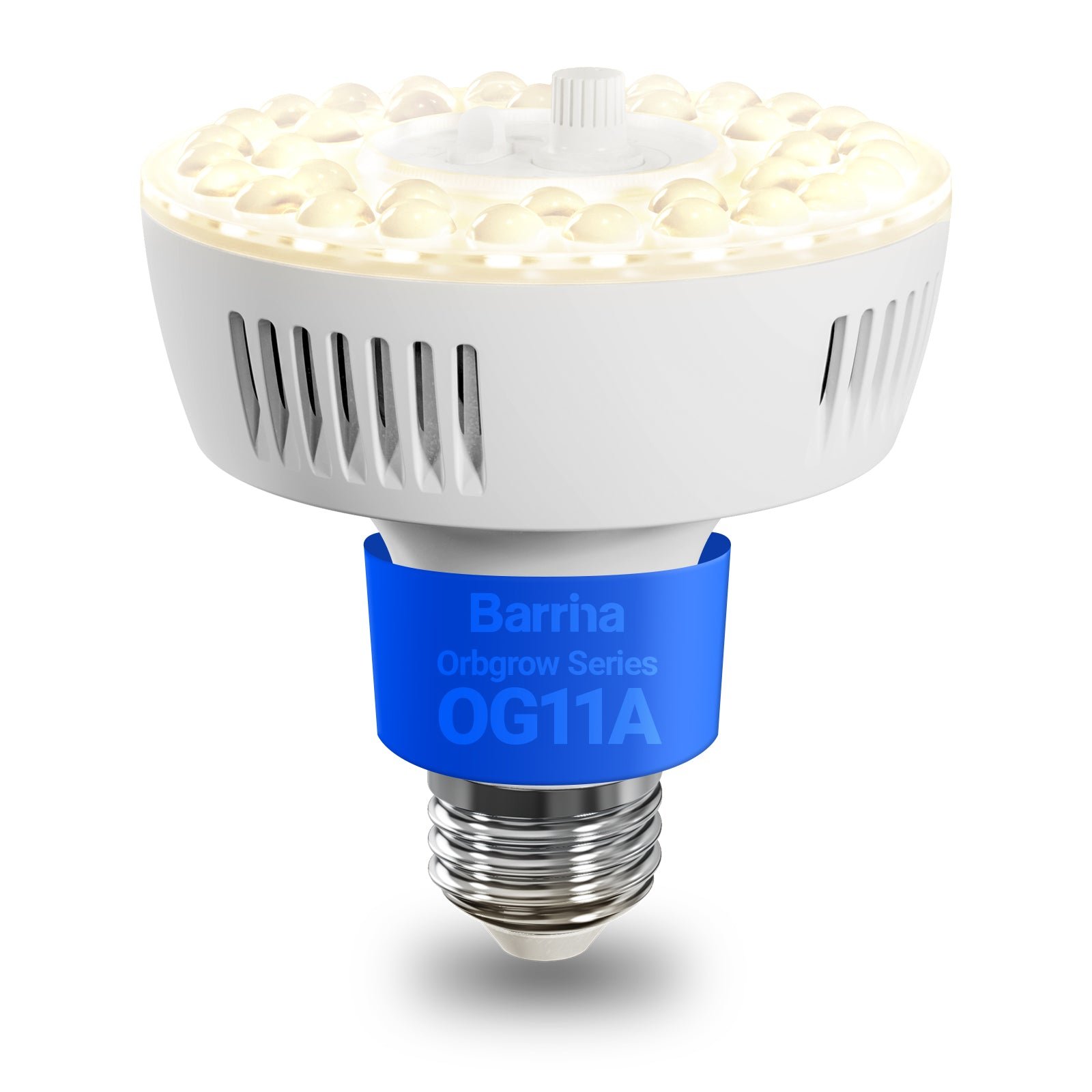 Barrina Orbgrow 11W LED Grow Light Bulb 4000K | Full Spectrum, Dimmable, Timer & E26 Base | OG11A (White) product photo from Barrina Led