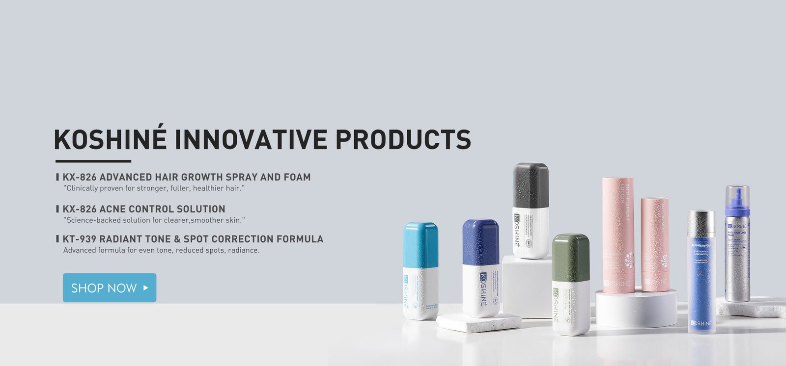 Koshine official store banner