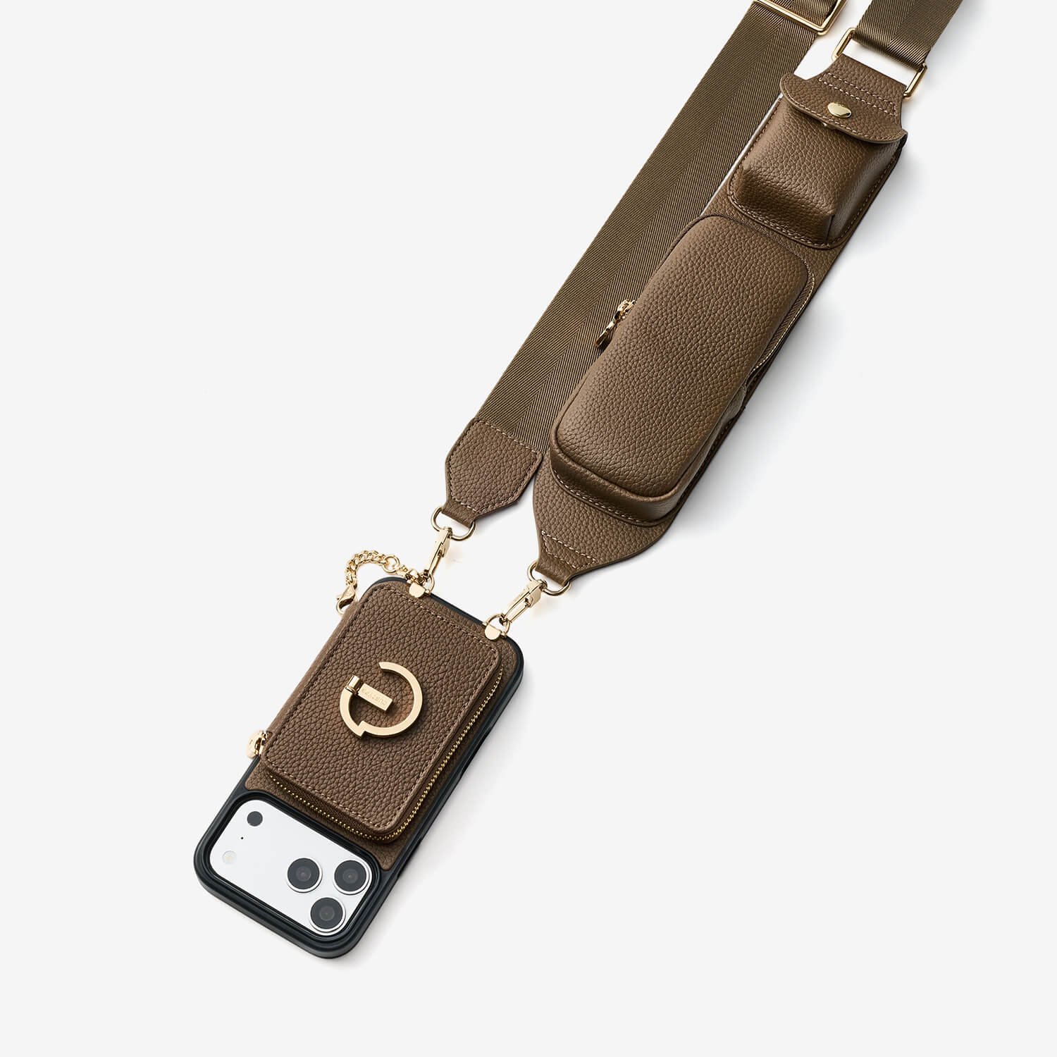 Wallet Phone Case With Utility Crossbody Strap product photo from Custype