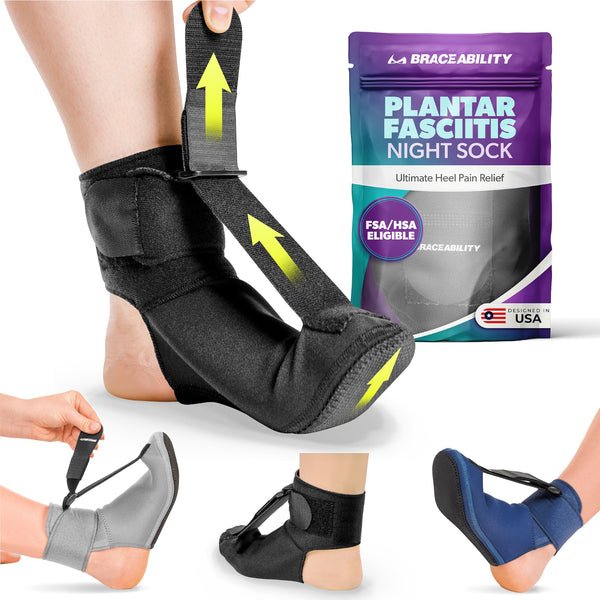 Plantar Fasciitis Night Sock product photo from Braceability