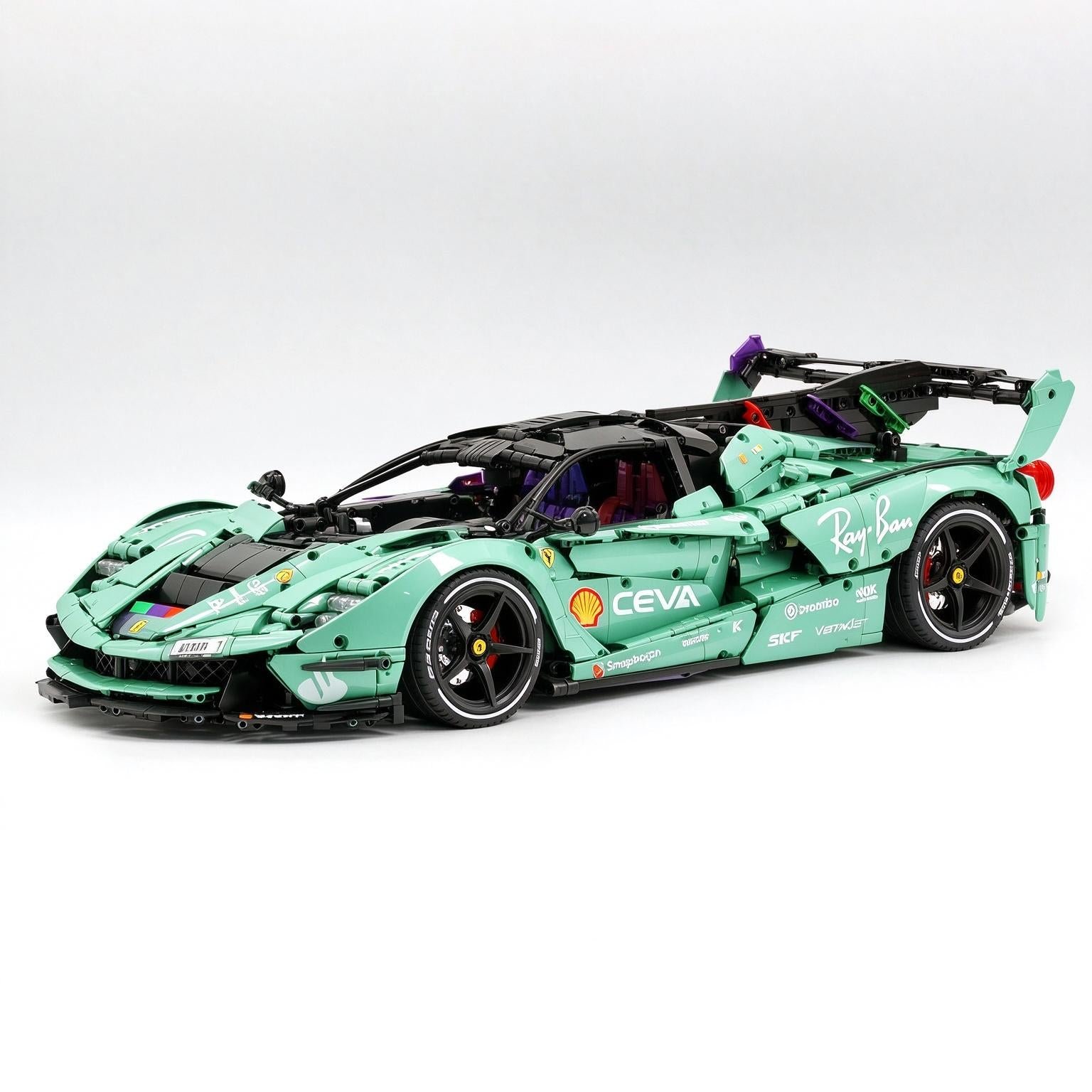 1 8 The Ultimate Italian Hybrid Hypercar Evo Custom Edition 4058Pcs product photo from Bavbrick